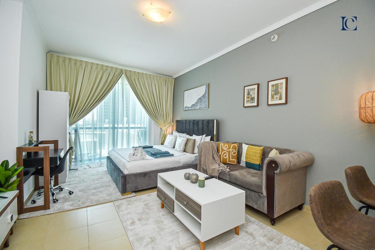 Luxury Escapes - Modern Studio Near Metro In X1 Tower Jlt Дубай Екстер'єр фото