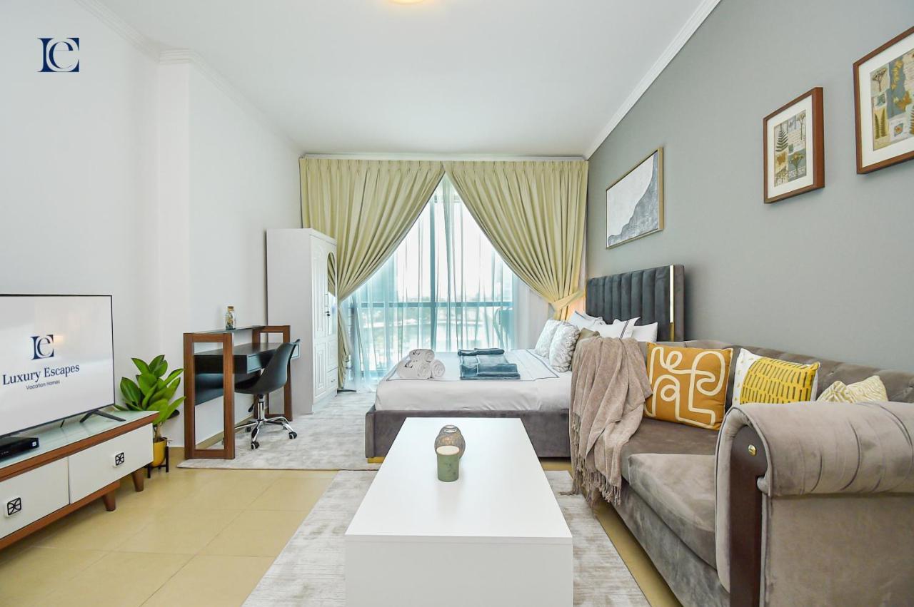Luxury Escapes - Modern Studio Near Metro In X1 Tower Jlt Дубай Екстер'єр фото